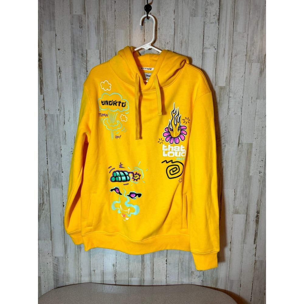 Men's THAT LOUD hoodie - Yellow‎ - XL